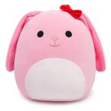 Almofada De Pelúcia Chudatom Cute Rabbit Stuffed Animal Toy Rosa