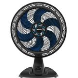 Ventilador De Mesa Arno 40cm 6 Pas 126w C/ 3 Velocidades - Preto