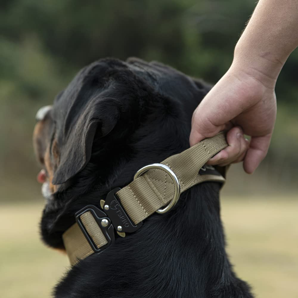 Coleira Para Cães Tspro Premium Com Alça De Nylon Ajustável - Carrefour