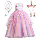 Vestido De Unicórnio, Fantasia De Princesa Toloye Para Meninas De Mais De 3 Anos