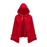 Fantasia Cape Regenboog Little Red Riding Hood Para Meninas E Mulheres