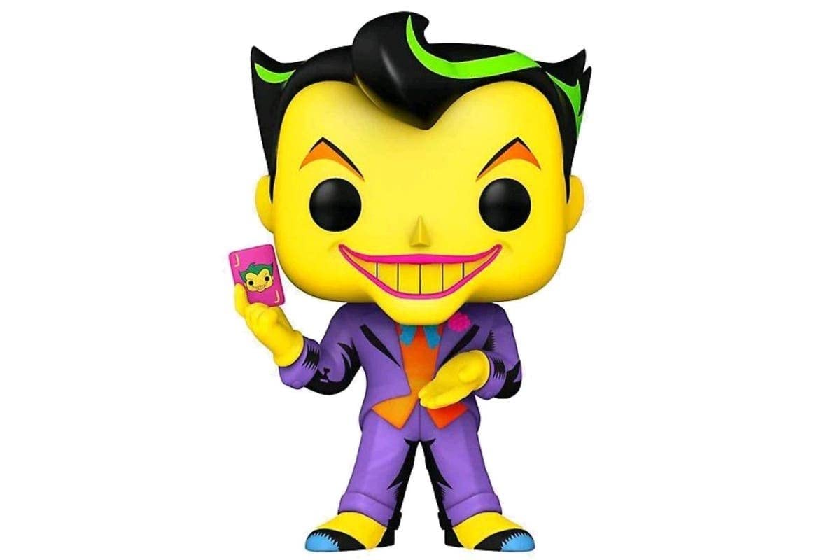 Boneco De Vinil Funko Pop! Heróis Batman The Joker Black Light