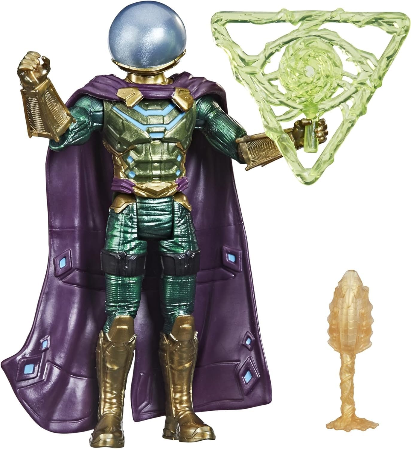 Boneco De Ação Spider-man Marvel Mysterio Com Mystery Web Gear