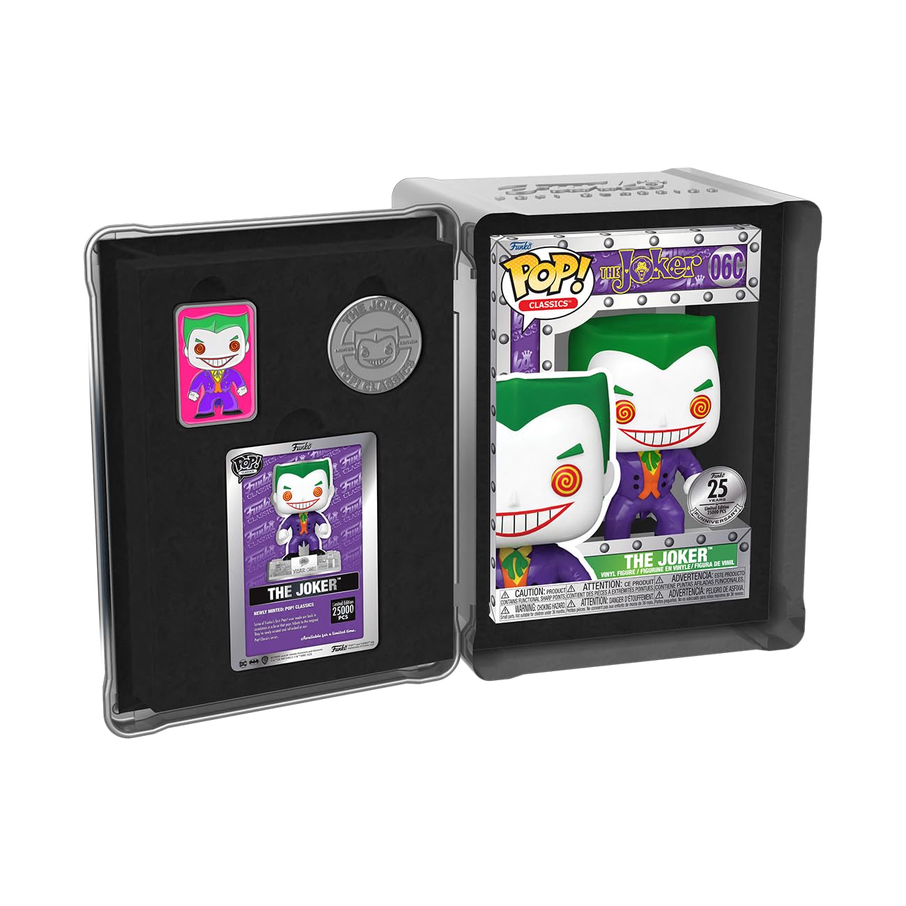 Edição Limitada Do 25º Aniversário Do Funko Pop Classics The Joker