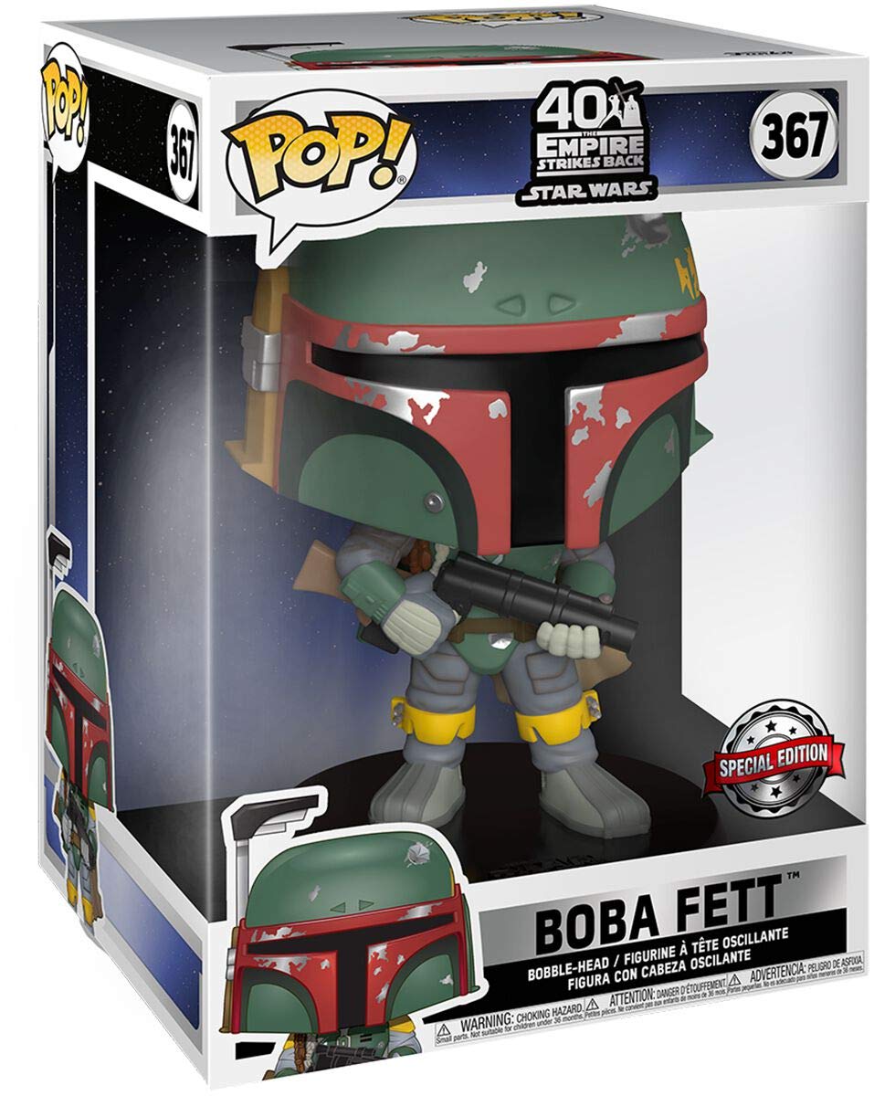 Boneco De Ação Funko Pop! 40º Aniversário De Star Wars Boba Fett