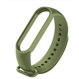 Pulseira Verde Exército Flexível Silicone Novo Xiaomi Mi Band 5