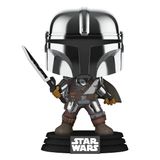 Boneco De Ação Pop Funko Star Wars Mandalorian Com Darksaber