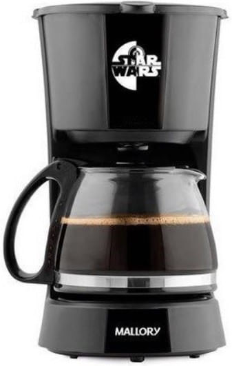 Cafeteira Elétrica Mallory Starwars Preto 220v - B92000672