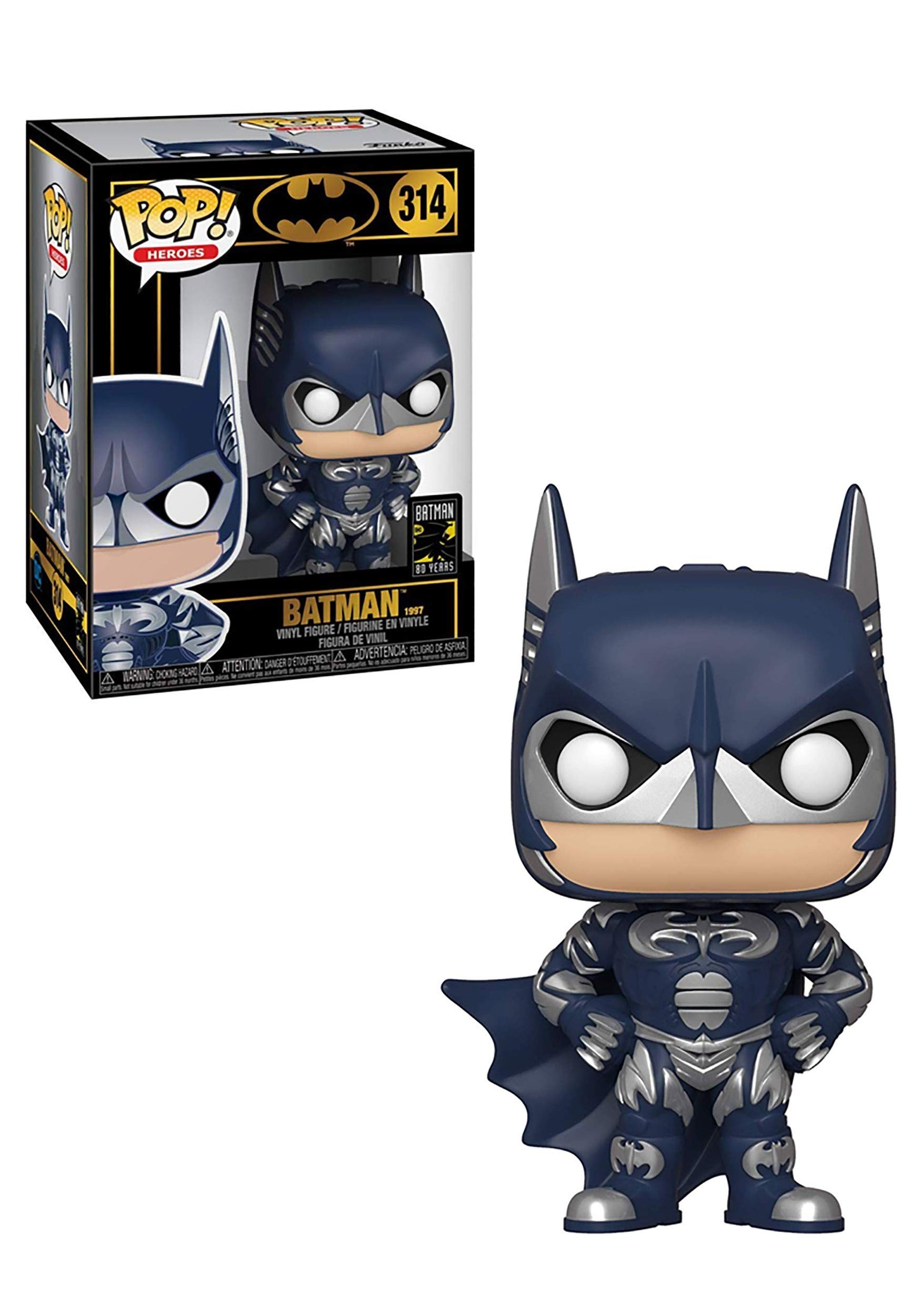 Boneco De Ação Funko Pop! Heróis Batman 80º Batman (1997)