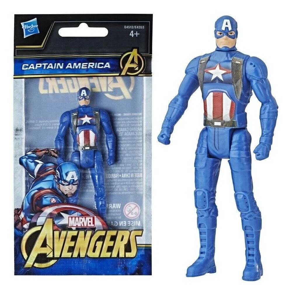 Boneco De Ação Hasbro Marvel Avengers Capitão América 9,5 Cm