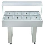 Carro Buffet Termico Bbmm-8 8 Cubas 220v - Edanca