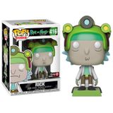 Boneco De Vinil Funko Rick &amp; Morty Pop! Animação Com Capacete De Jogo