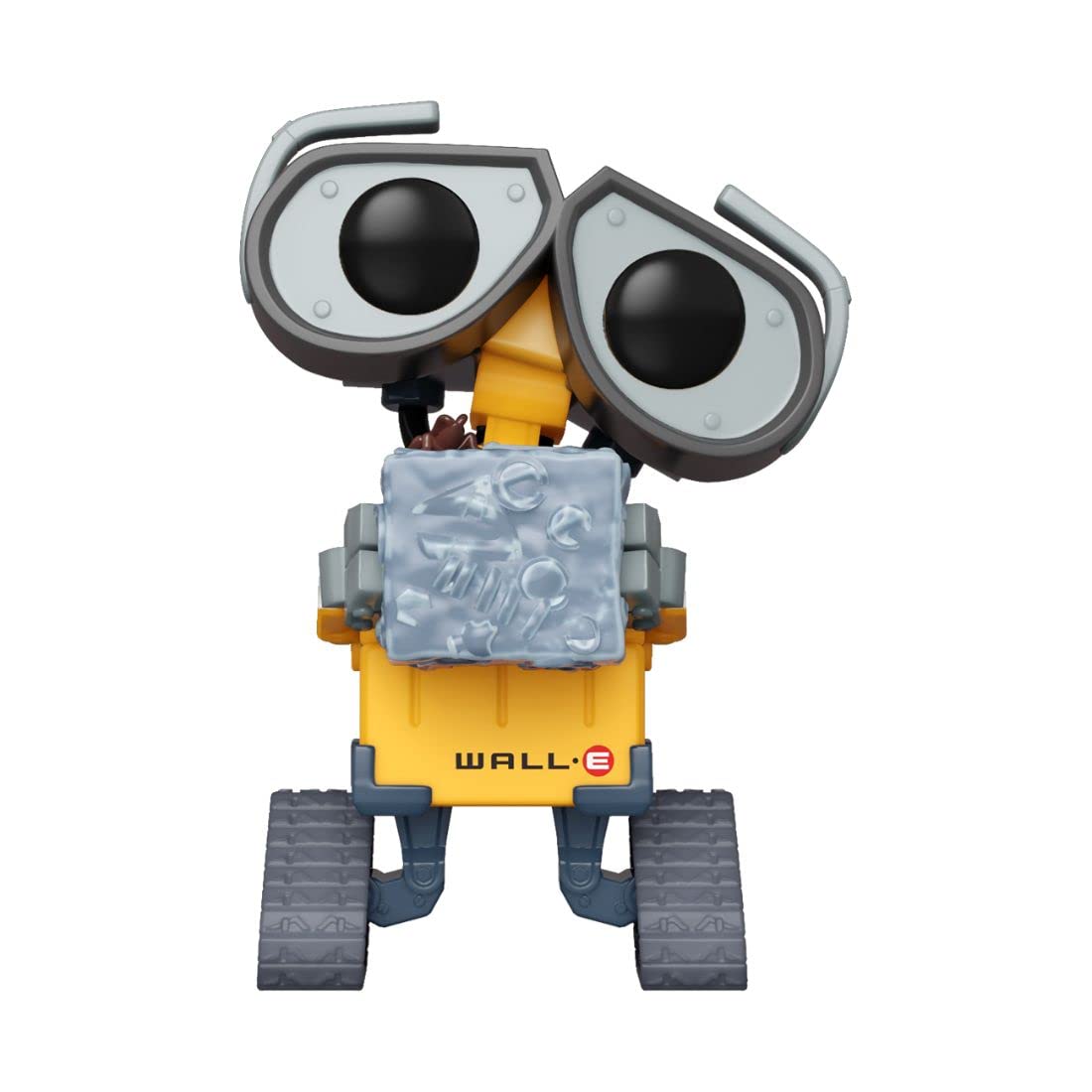 Figura Funko Pop! Disney Wall-e Com Cubo De Lixo De 10 Cm