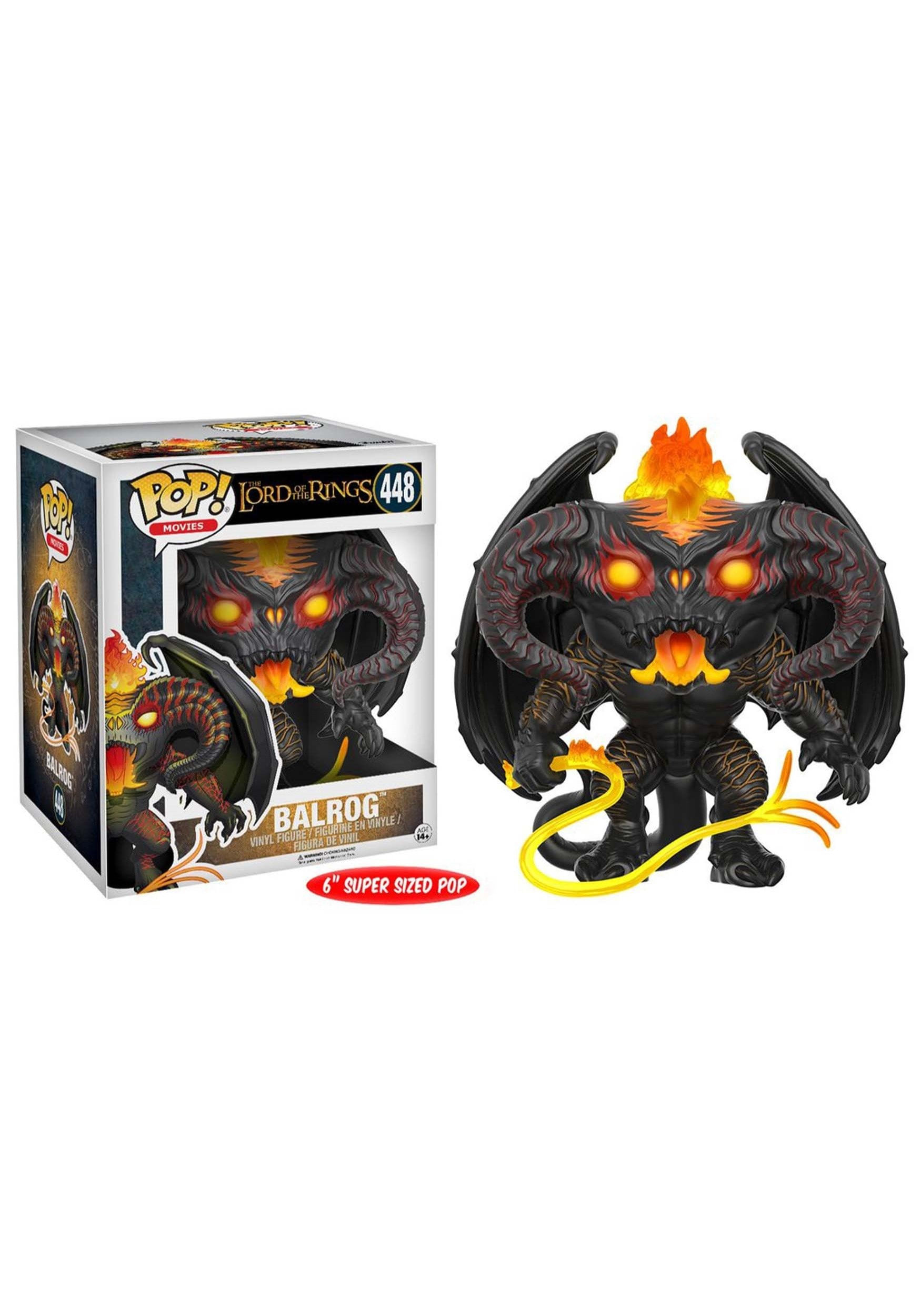 Figura De Ação Funko Pop Movies O Senhor Dos Anéis Balrog 6