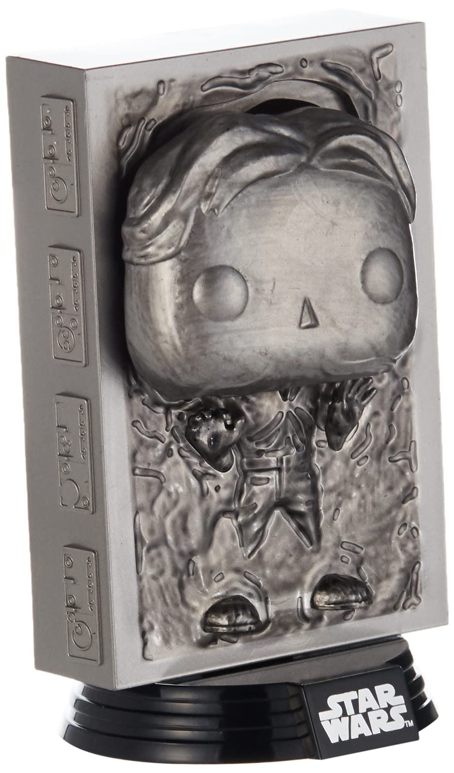 Figura Funko Pop! Star Wars Han Solo Em Carbonite 9,5 Cm