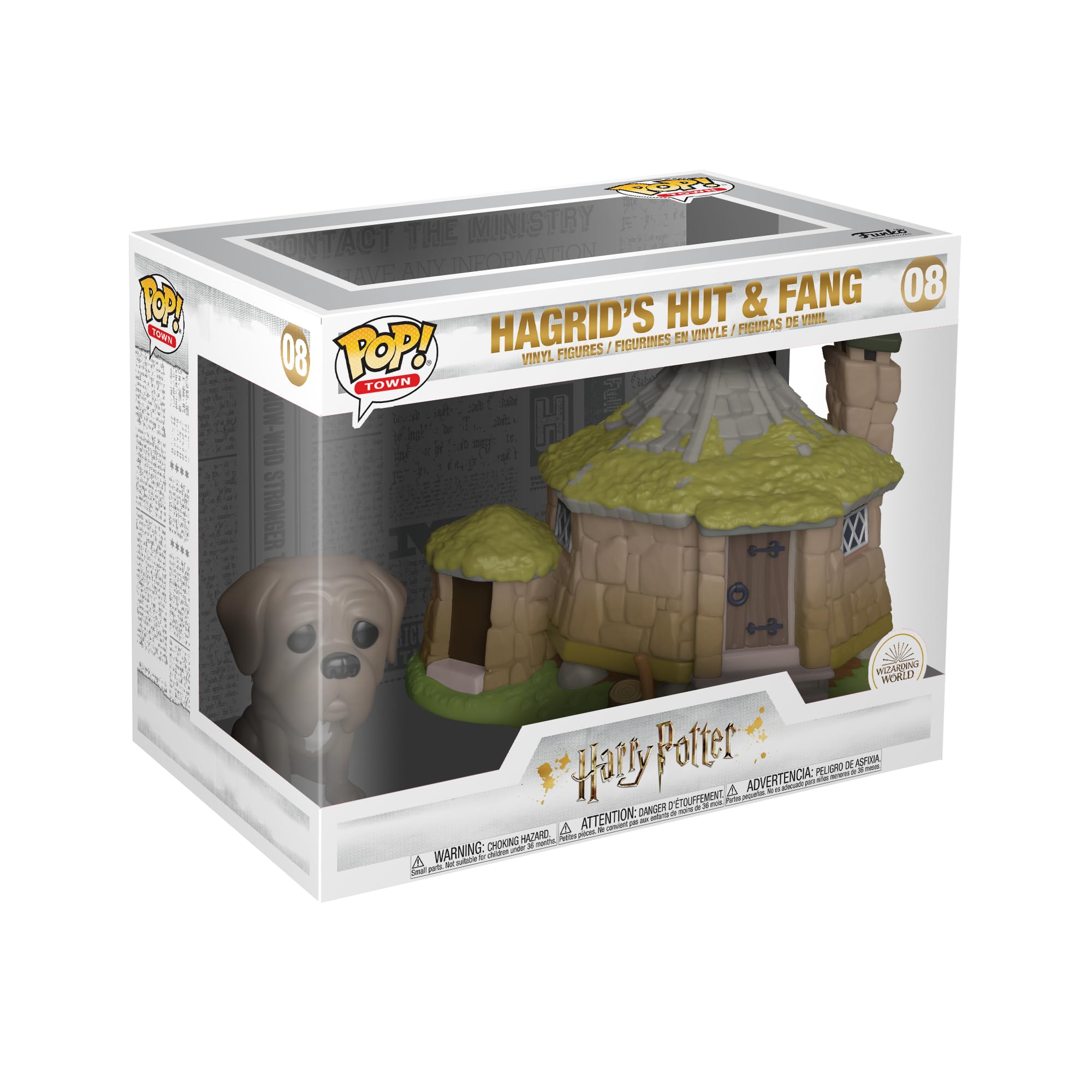 Funko Pop! Cidade: Harry Potter, A Casa De Hagrid Com Presa