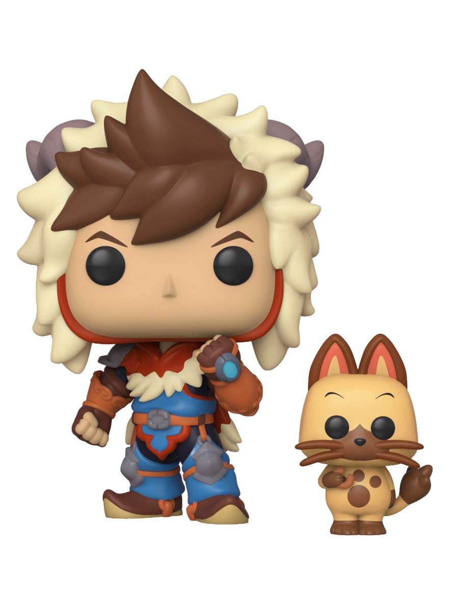 Boneco De Ação Funko Pop! Monster Hunter Lute Com Navirou