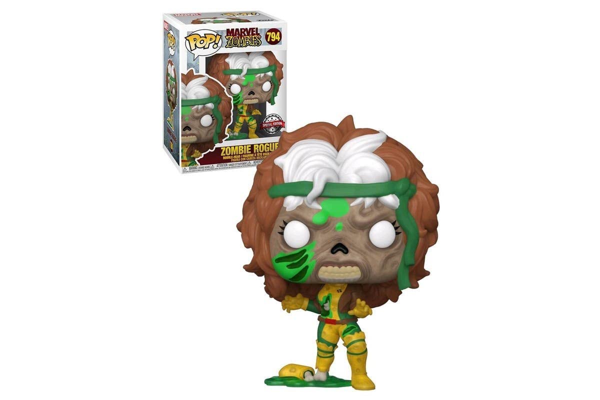 Boneco De Ação Funko Pop! Marvel Zombies Rogue 9,5 Cm