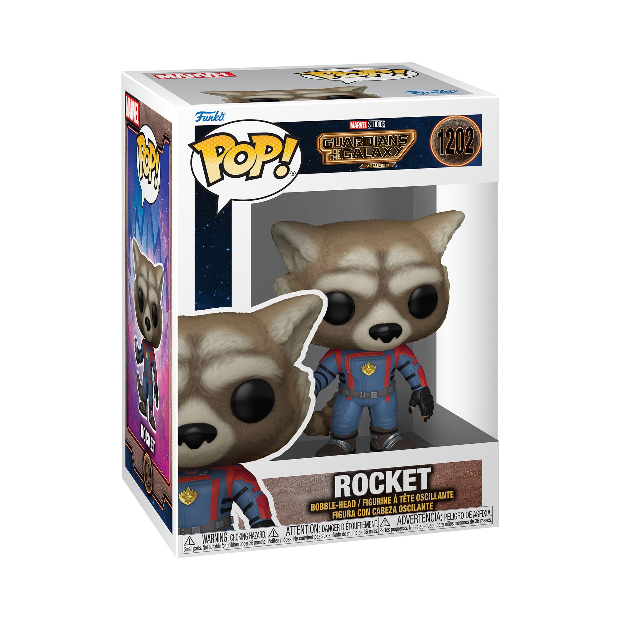 Boneco De Ação Funko Pop! Guardiões Da Galáxia Da Marvel