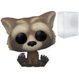 Boneco De Vinil Pop Marvel Guardians Of The Galaxy Baby Rocket Raccoon