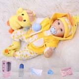 Boneca Reborn Syp Reborn 22 Cm, Realista, De Silicone Macio, Menina