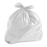 200 Sacos P/ Lixo De 100l Branco Leitoso 75x95x0,10 (2pct)