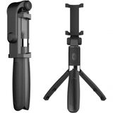 Multifuncional Sem Fio Bt Selfie Vara Para Celular Dobrável Handheld Monopé Obturador Remoto