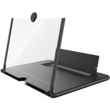 Lente De Aumento De Tela De 3d Hd, Tela Dobrável Do Telefone Móvel (preto) Lente De Aumento G