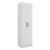 Guarda-roupas Solteiro 2 Portas Multimóveis Cr35217 Branco