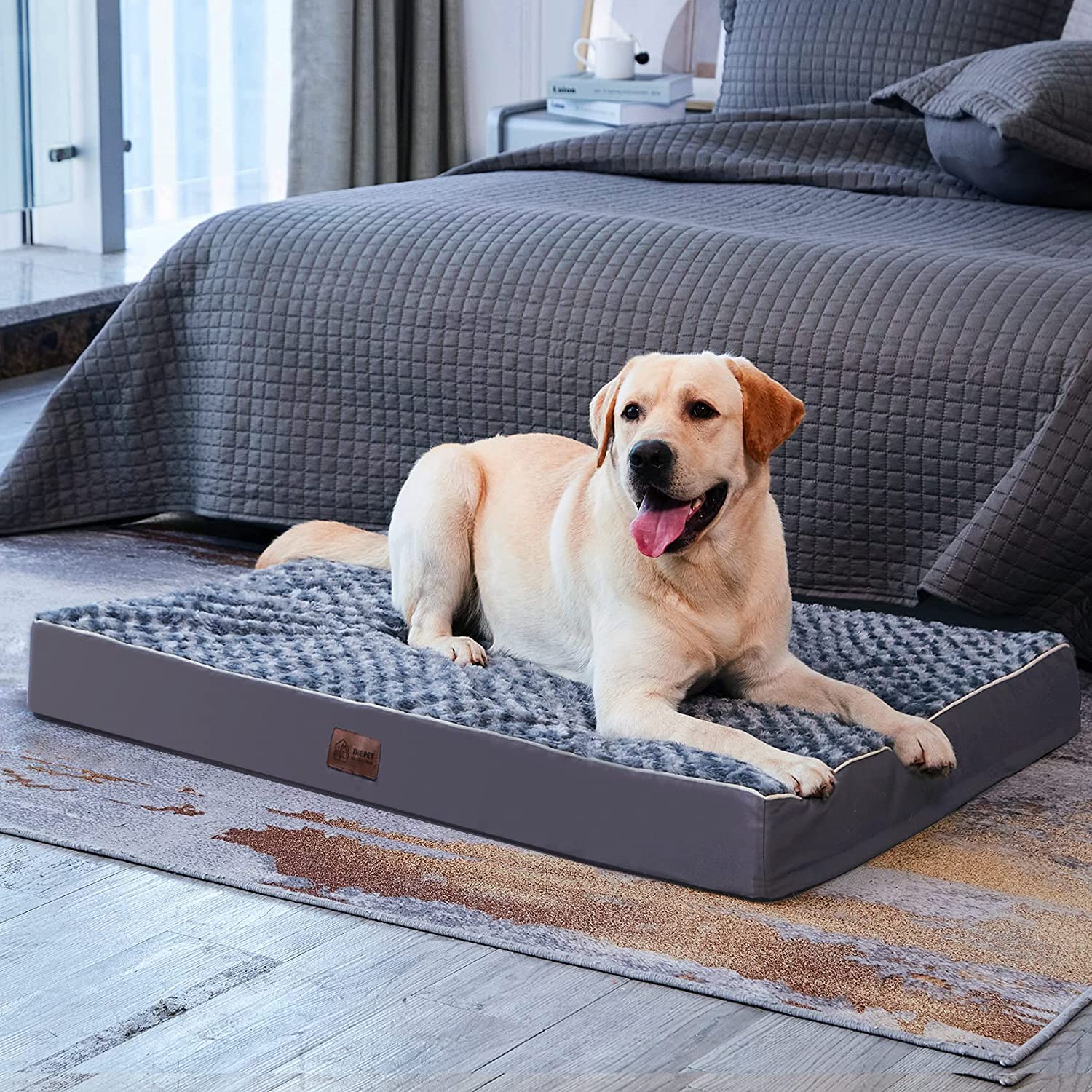 Cama De Cachorro Western Home Orthopaedic Impermeável Para Cães Grandes