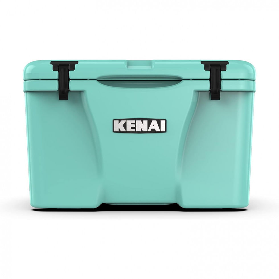 Cooler Caixa Termica Portatil 25 Litros Com Porta Copos, Agua, Kenai 700014, Azul