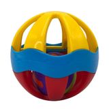 Bolinha Chocalho - Colorido, Perfeita Para Bebês Em Fase De Crescimento