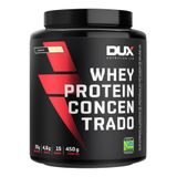 Whey Protein Dux Concentrado Sabor Baunilha 450g