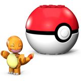 Mega Construx GFC88 Pokemon Charmander Figure, Multicolor