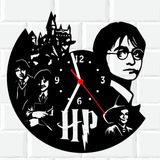 Relógio Parede Vinil Lp Ou Mdf Harry Potter 1