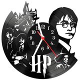 Relógio Parede Vinil Lp Ou Mdf Harry Potter 1