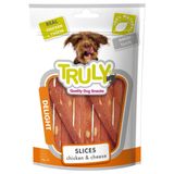 Truly Delight Petisco Cães Fatias De Frango E Queijo - 90g