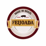 Kit 4 Pratos Fundos Feijoada Premium Made In Brazil Oxford 23cm