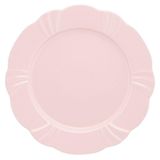 Kit 8 Pratos Rasos Soleil Blush Oxford Porcelana 29cm