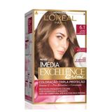 Imédia Excellence Tinta Creme 6.1 Louro Escuro Acinzentado