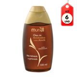 Kit C/06 Muriel Óleo Corporal Amêndoas E Avelã 100ml