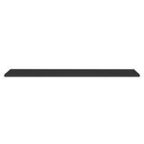 Prateleira Flutuante Para Escritório Com Suporte Invisível 91x20cm Yara Preto - Lumil
