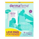 Kit Sabonete Íntimo Dermafeme Fresh 200ml