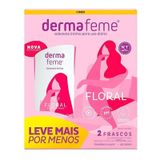 Kit Sabonete Íntimo Dermafeme Floral 200ml