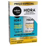 Kit Shampoo E Condicionador Salon Line Hidra Manteiga De Karité 300ml