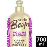 Creme Para Pentear Seda Boom Volume Máximo 700ml