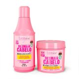 Kit Desmaia Cabelo Shampoo 300ml E Máscara 200g Forever Liss
