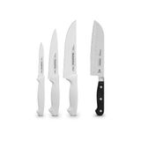 Kit - Faqueiro Premium 3 Peças + 1 Faca Profissional Century Santoku 7 Pol - Tramontina