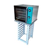 Forno Turbo Convec. Inox E Turquesa Fcsb4e 220v + Bancada Mes-004 - Venâncio 220v