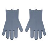 Luva De Silicone Com Cerdas Limpeza Cozinha Louça Prana